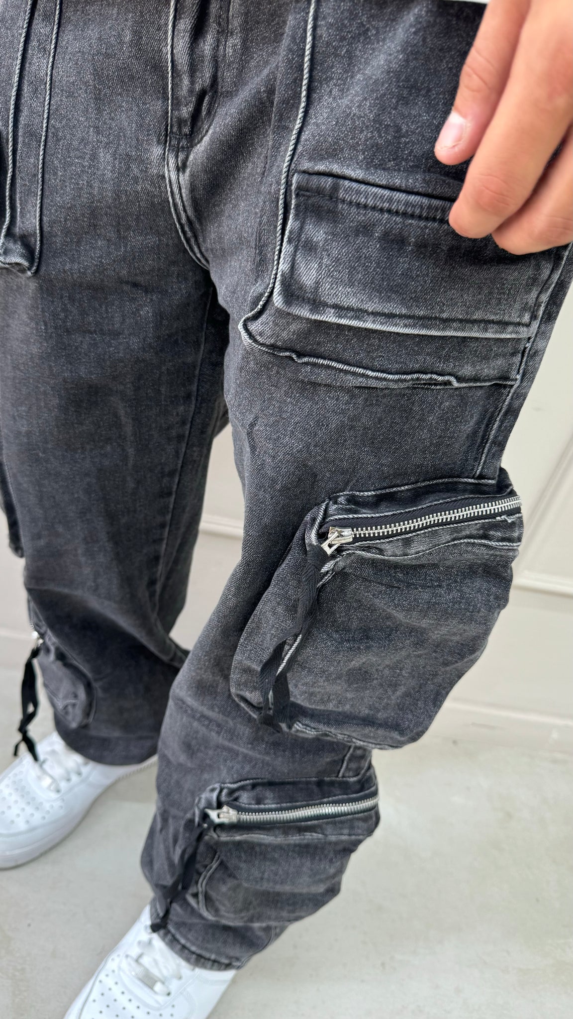 Jeans/cargo Zip 6023