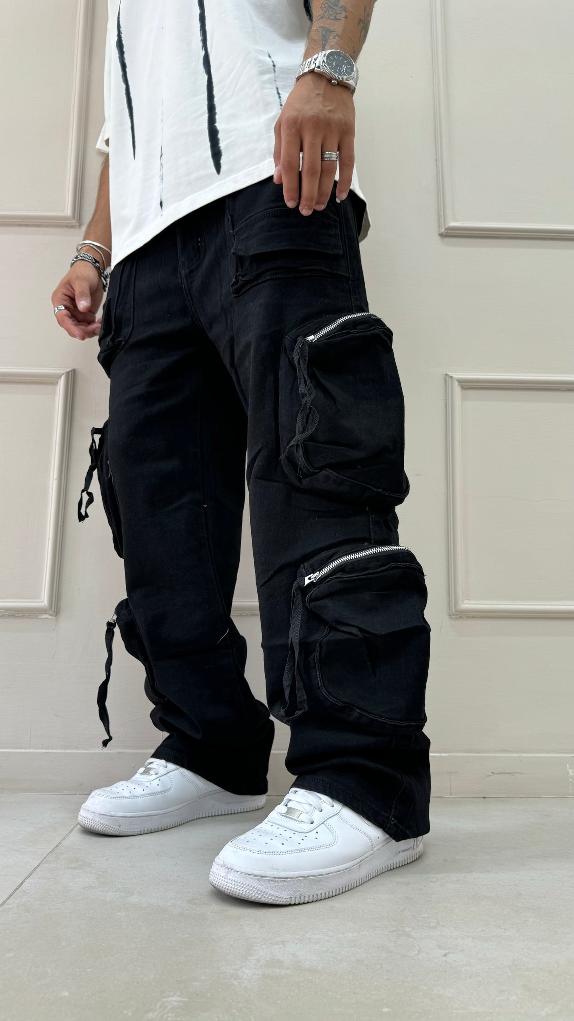 Jeans/cargo Zip 6023